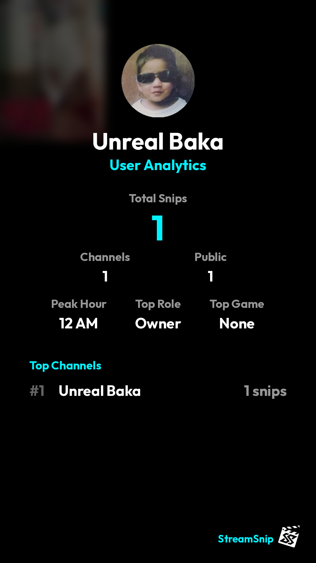 Stats Share Card