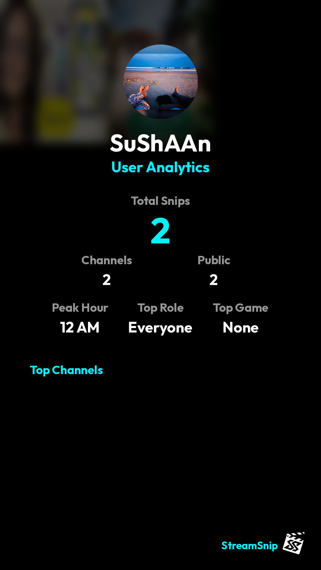 Stats Share Card