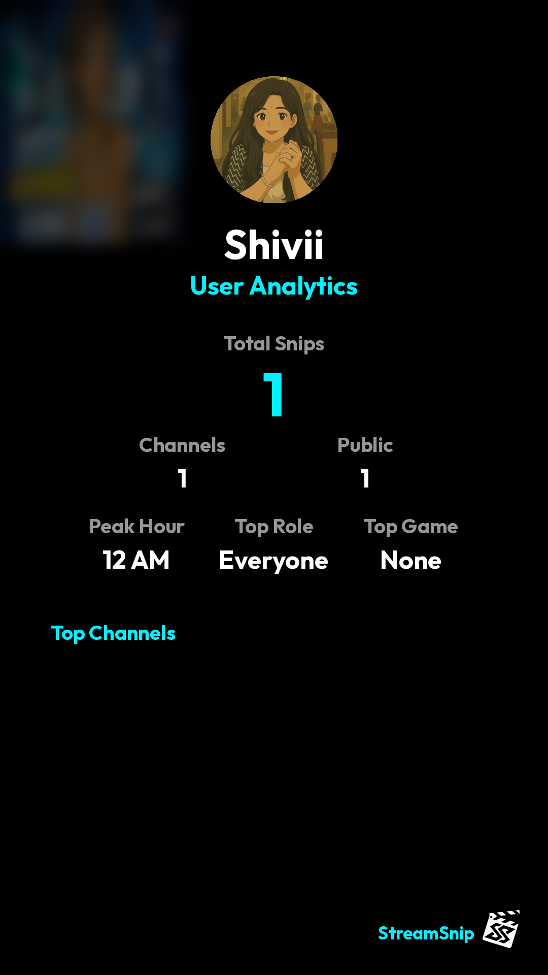 Stats Share Card