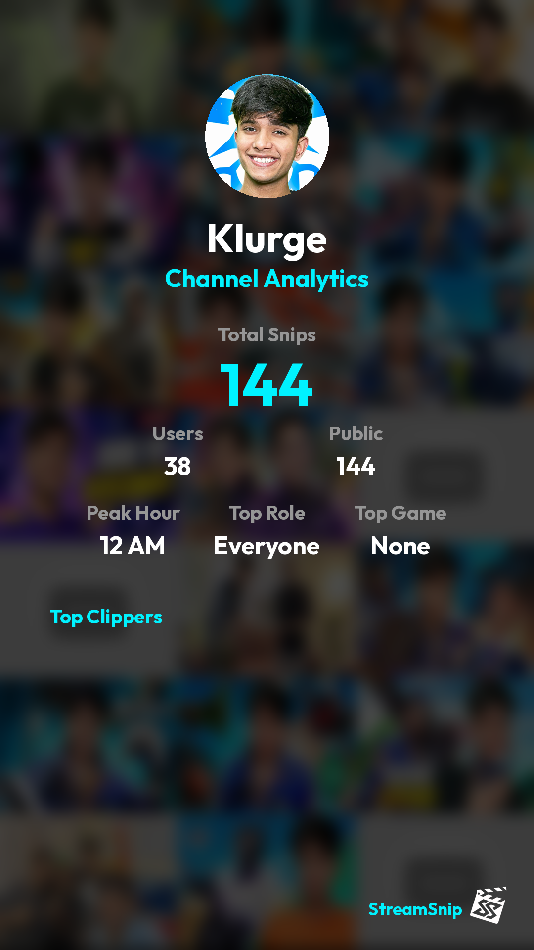 Stats Share Card