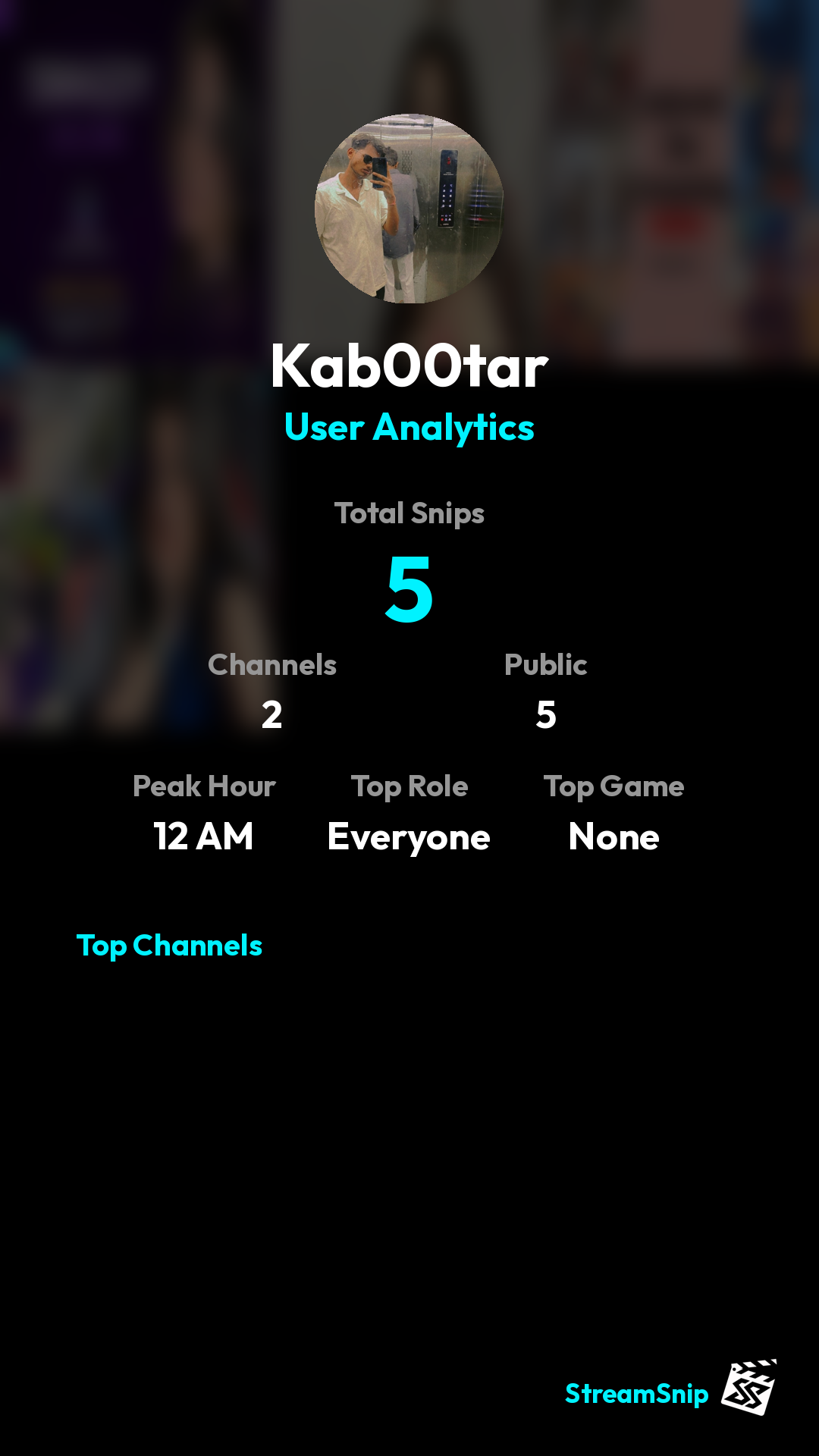 Stats Share Card