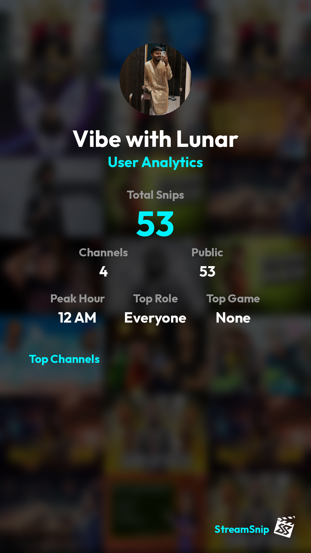 Stats Share Card
