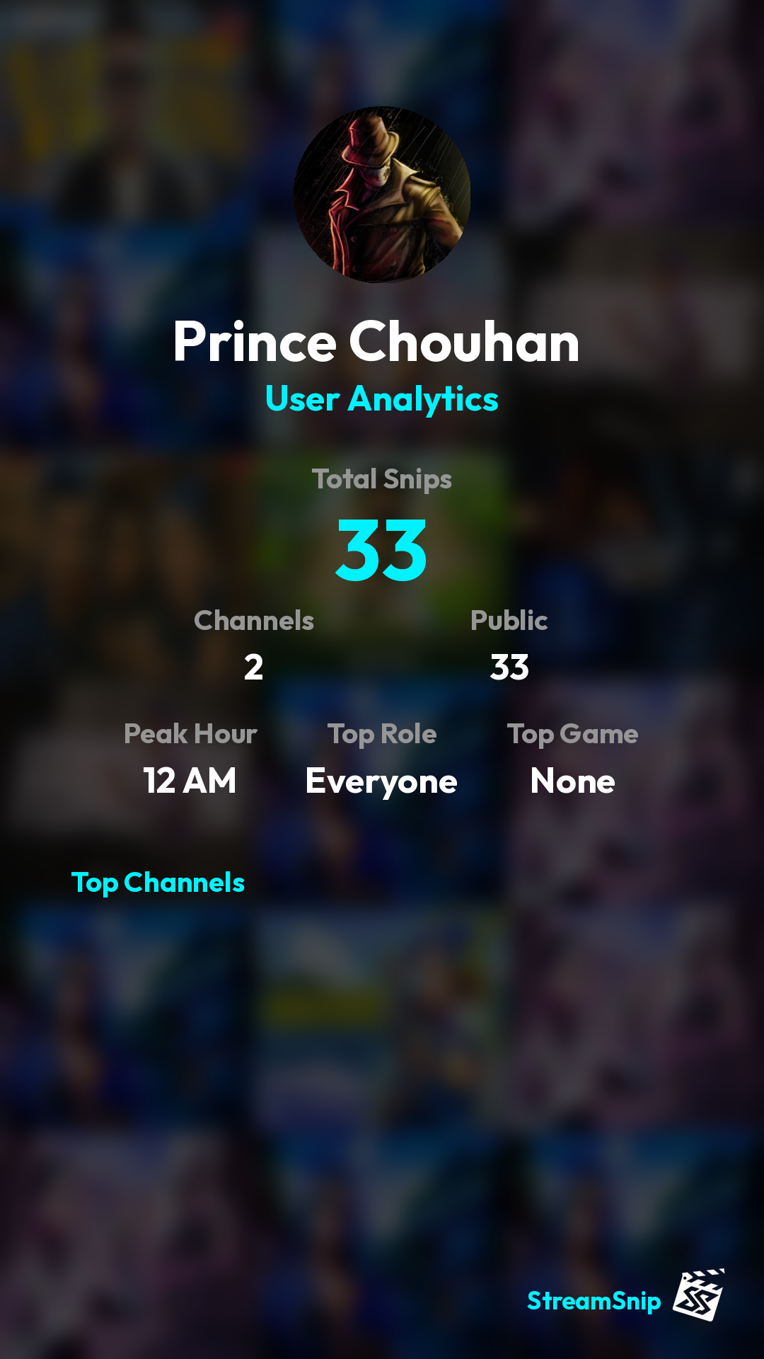 Stats Share Card