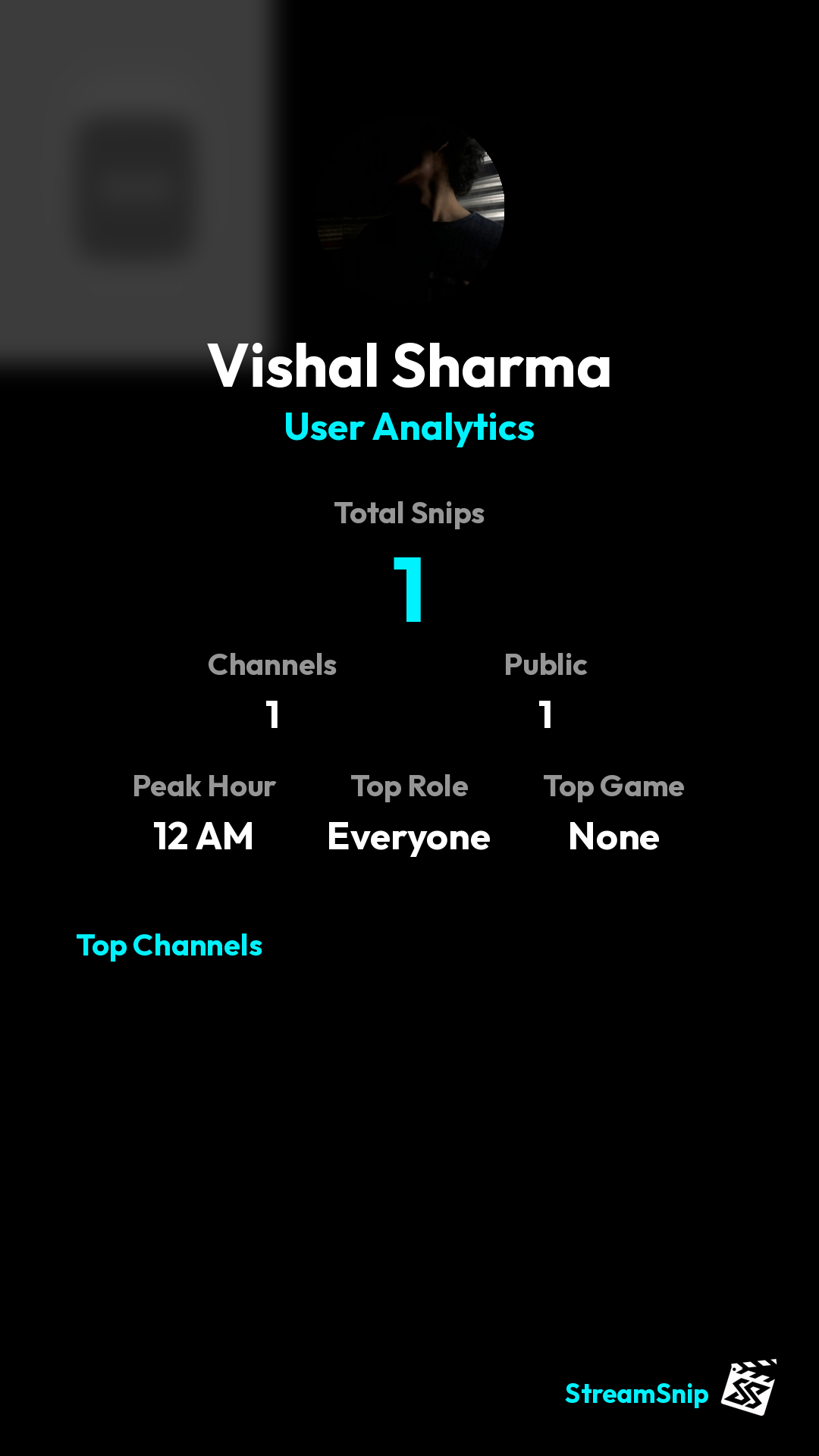 Stats Share Card