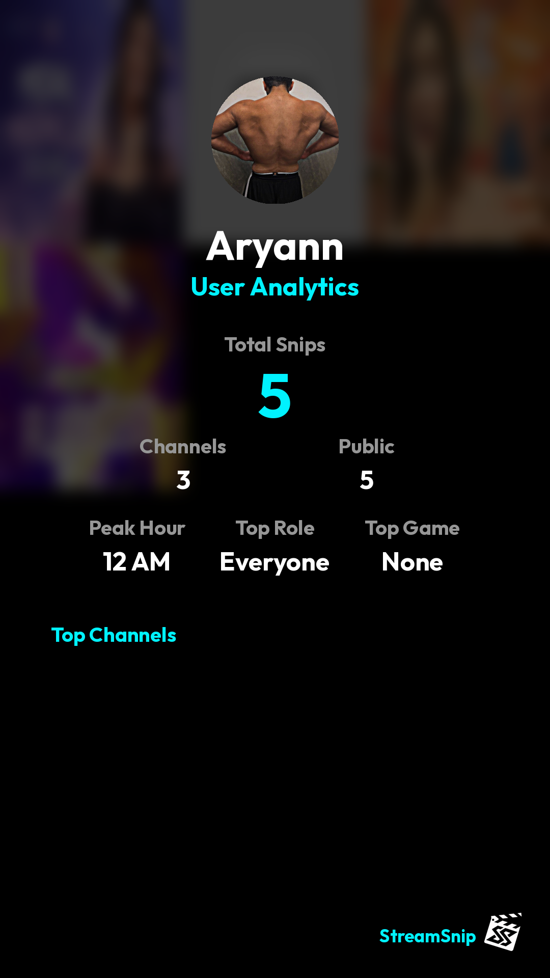 Stats Share Card