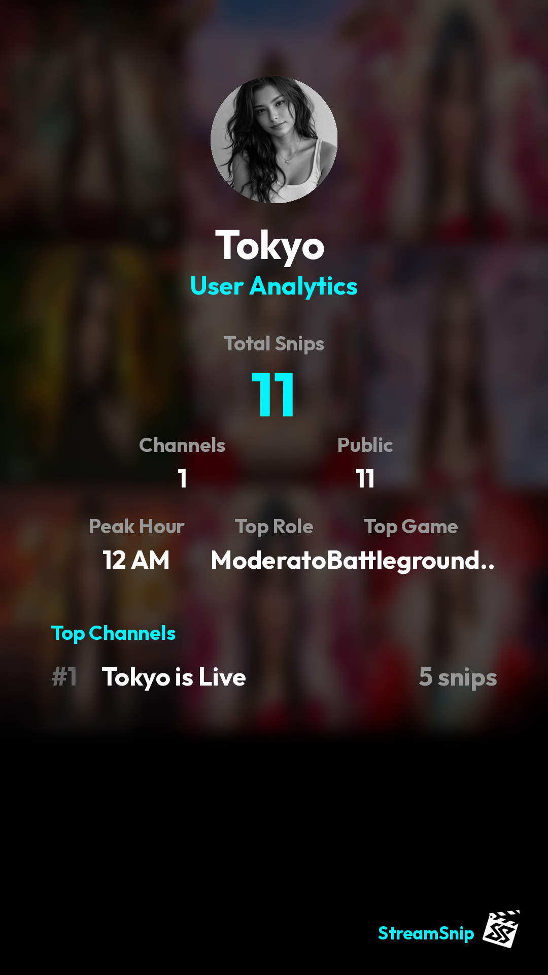 Stats Share Card