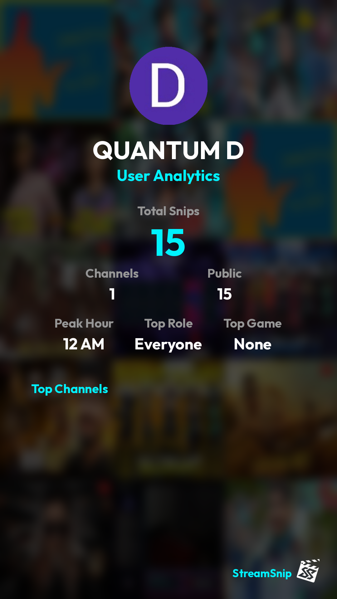 Stats Share Card