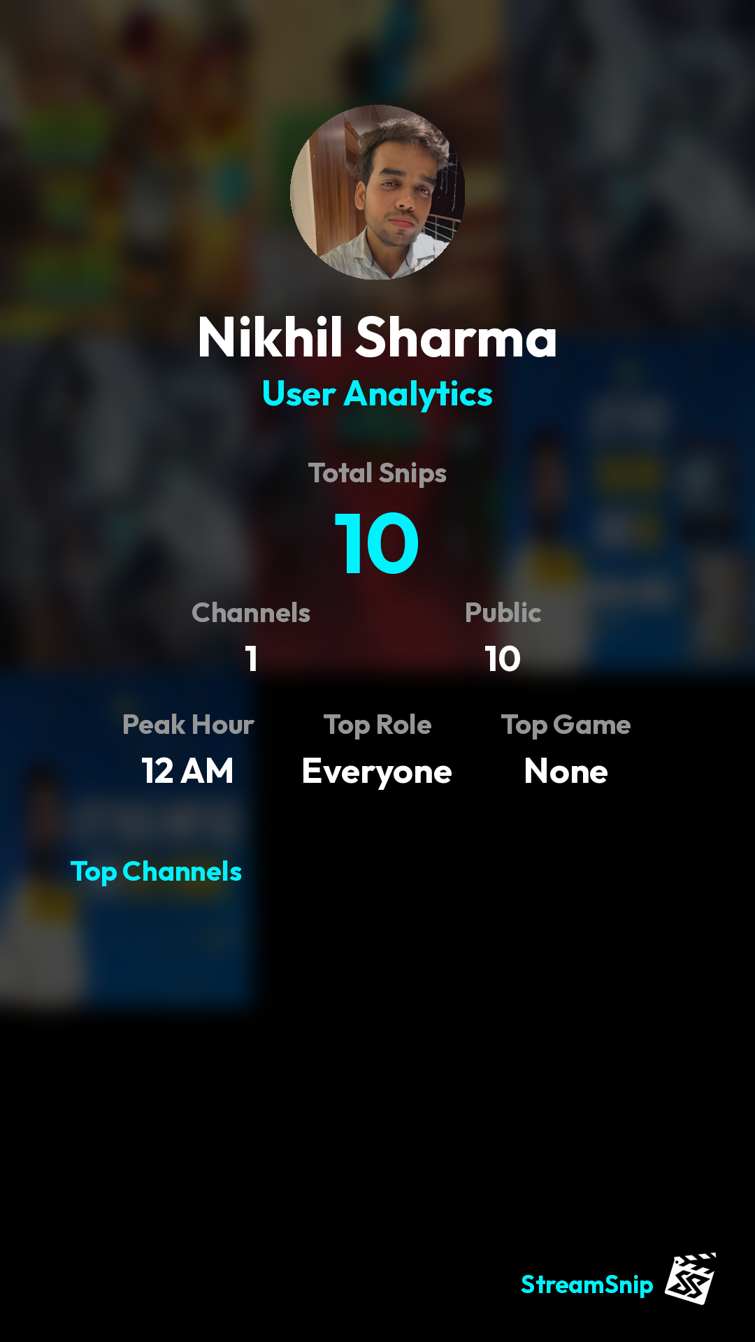 Stats Share Card