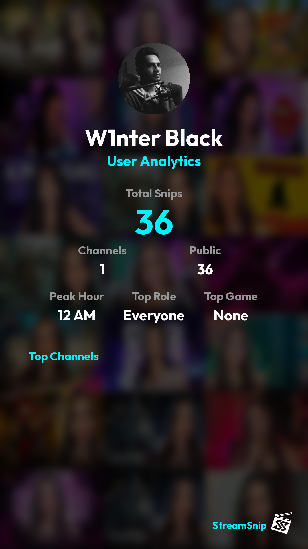 Stats Share Card
