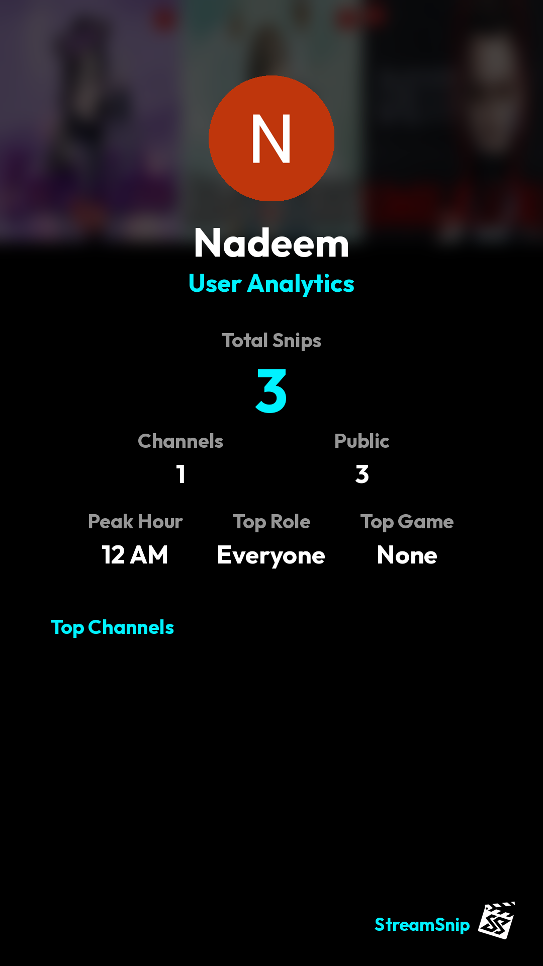 Stats Share Card