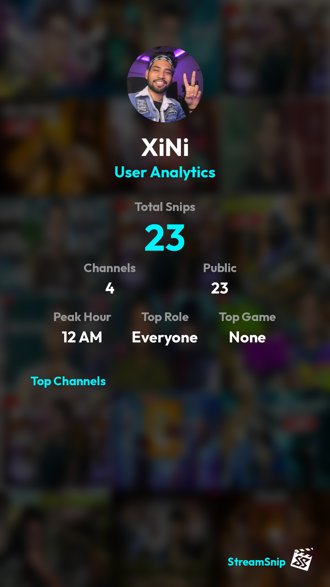 Stats Share Card