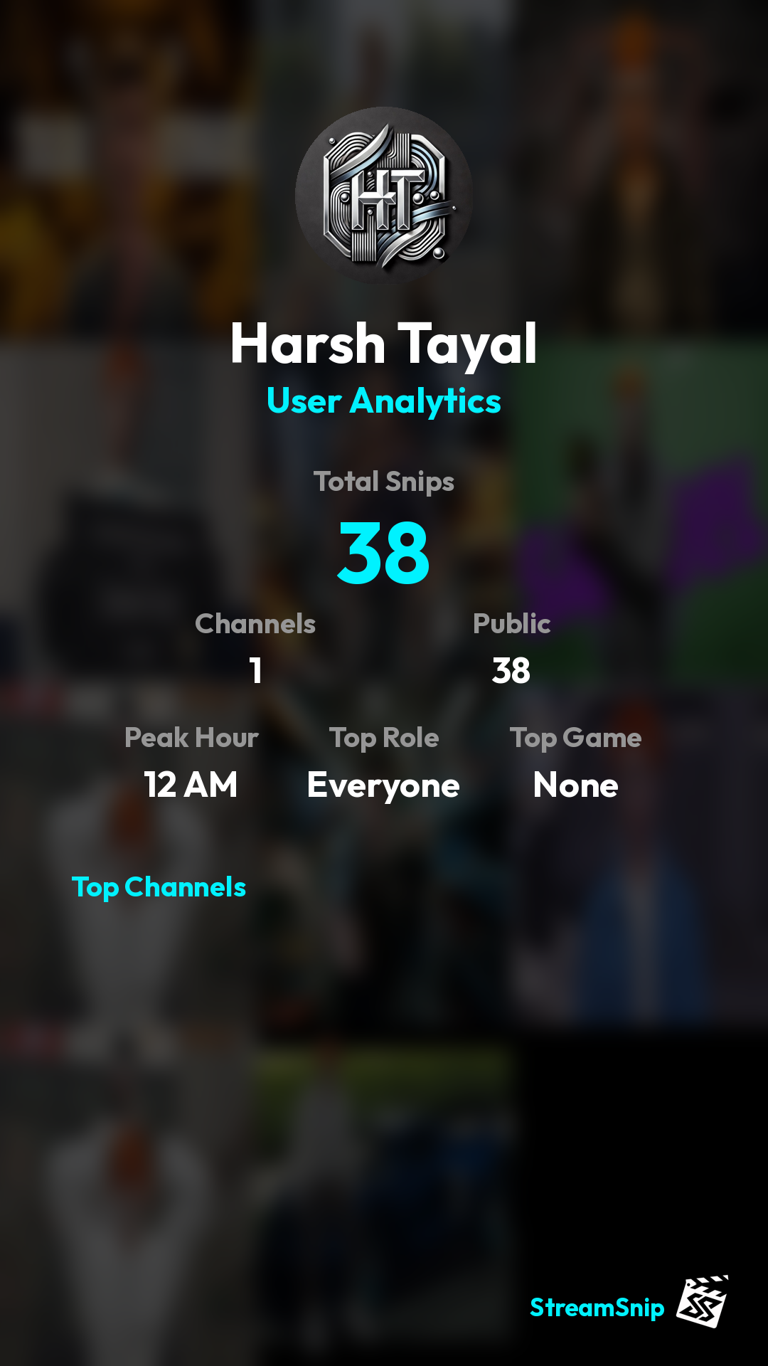 Stats Share Card