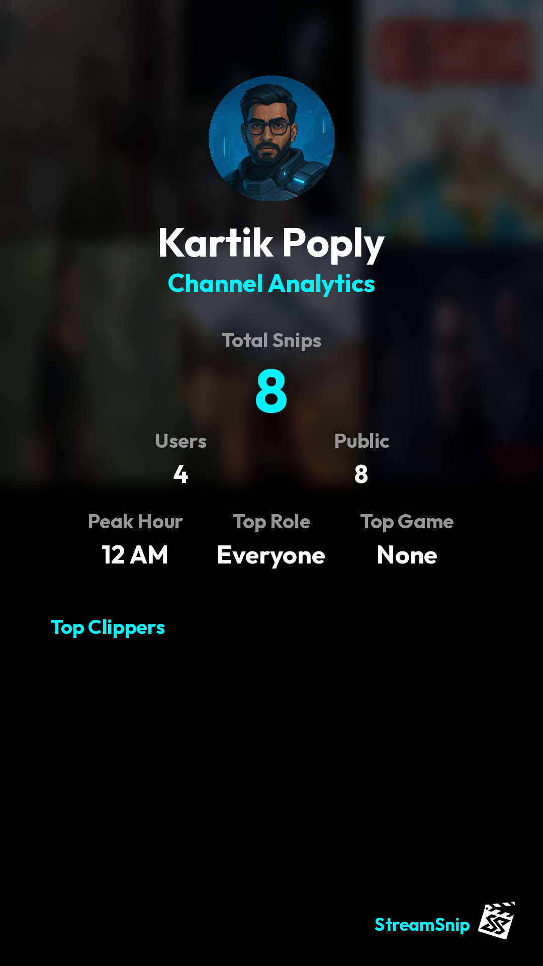 Stats Share Card