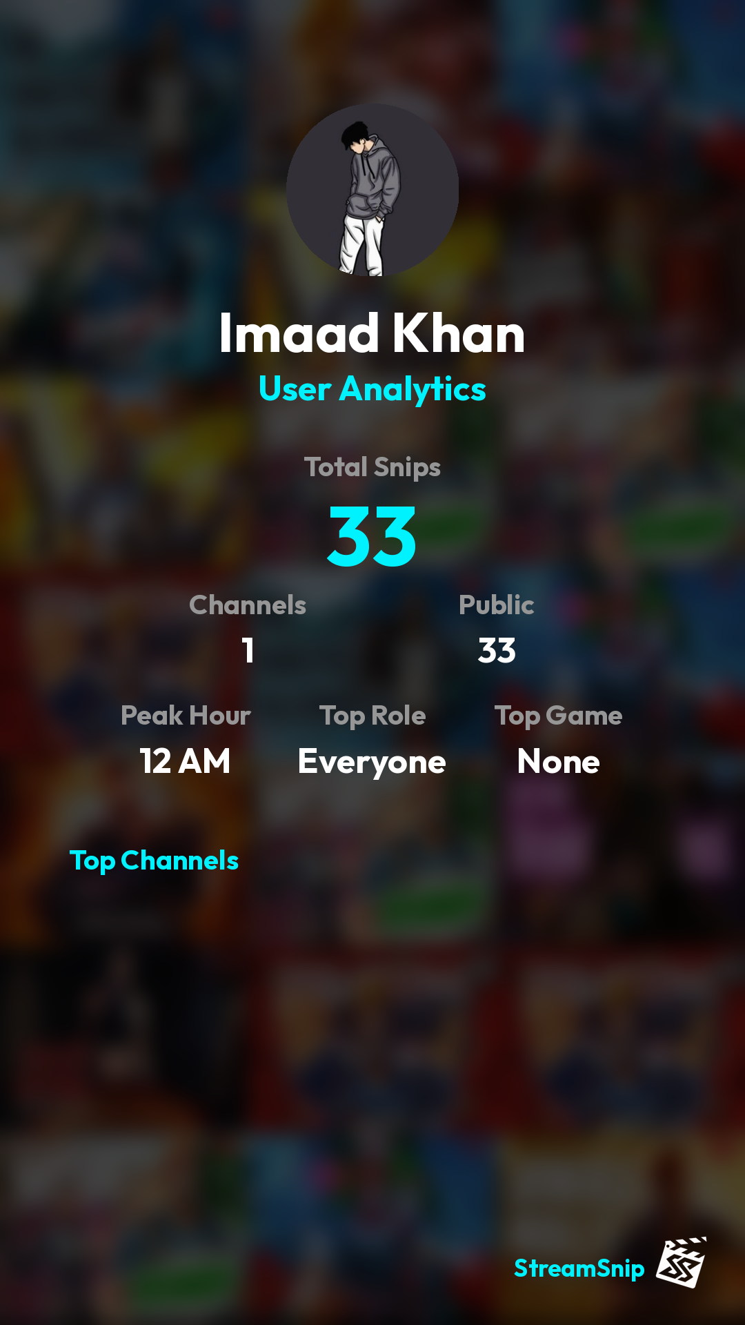 Stats Share Card