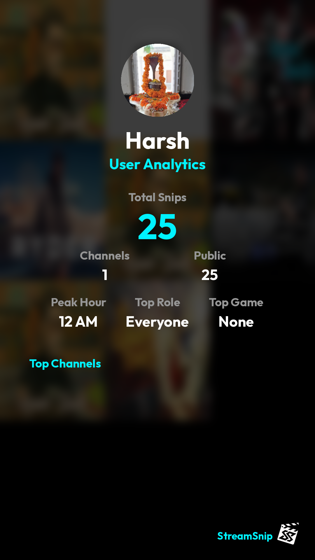 Stats Share Card