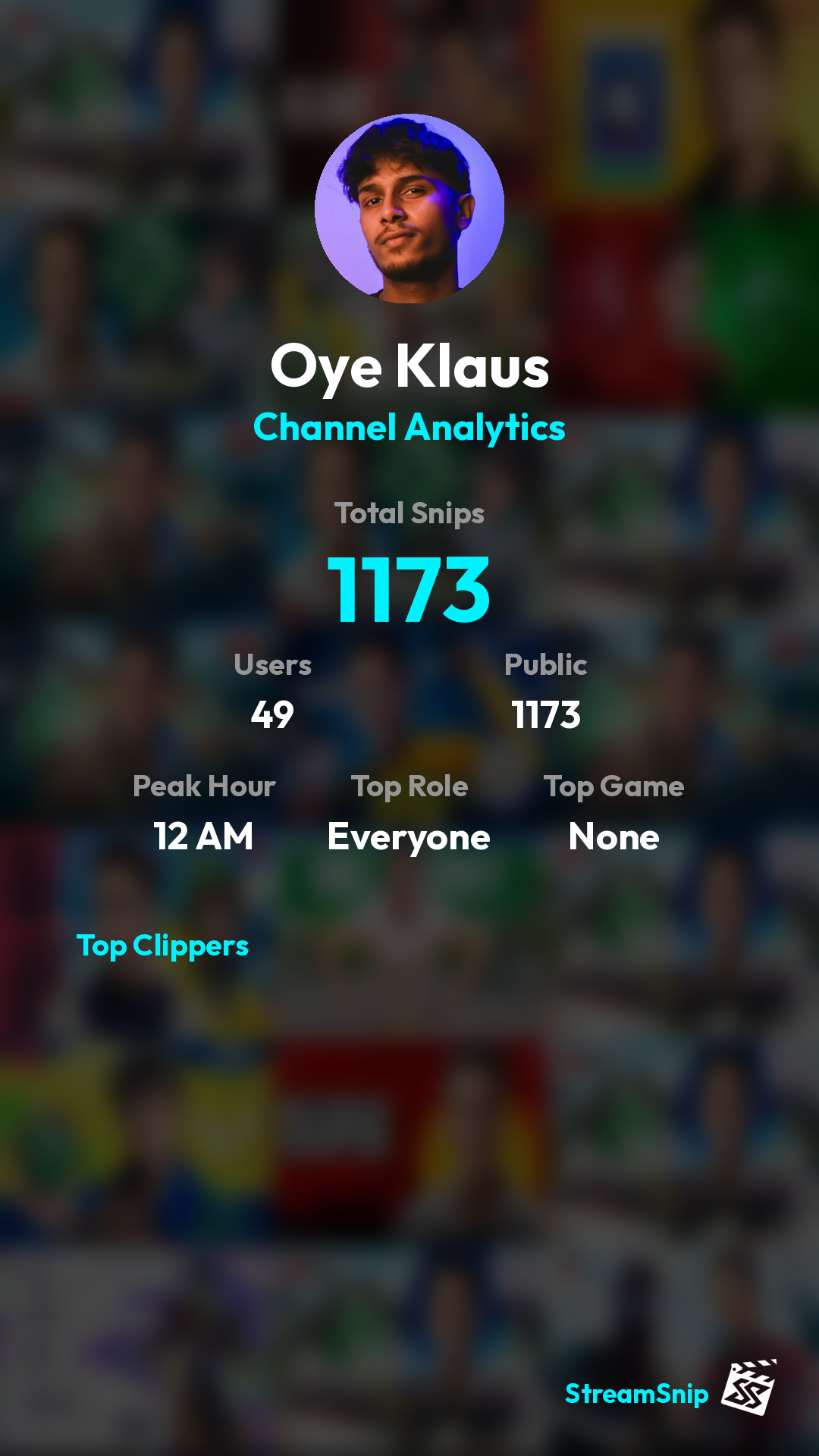 Stats Share Card