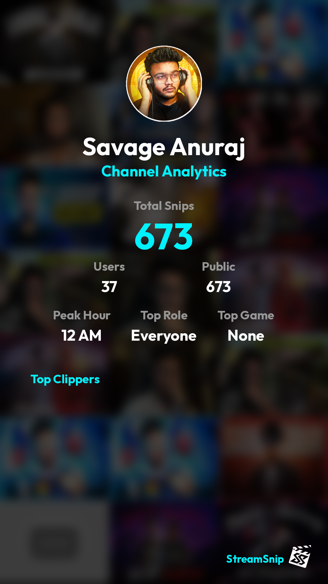 Stats Share Card