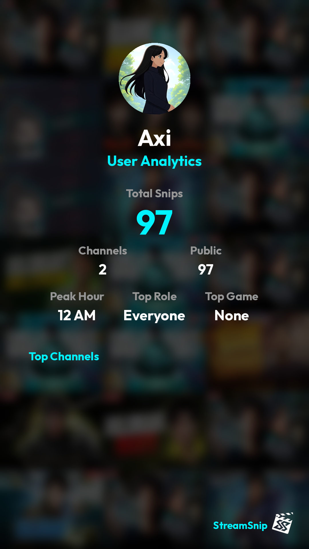 Stats Share Card