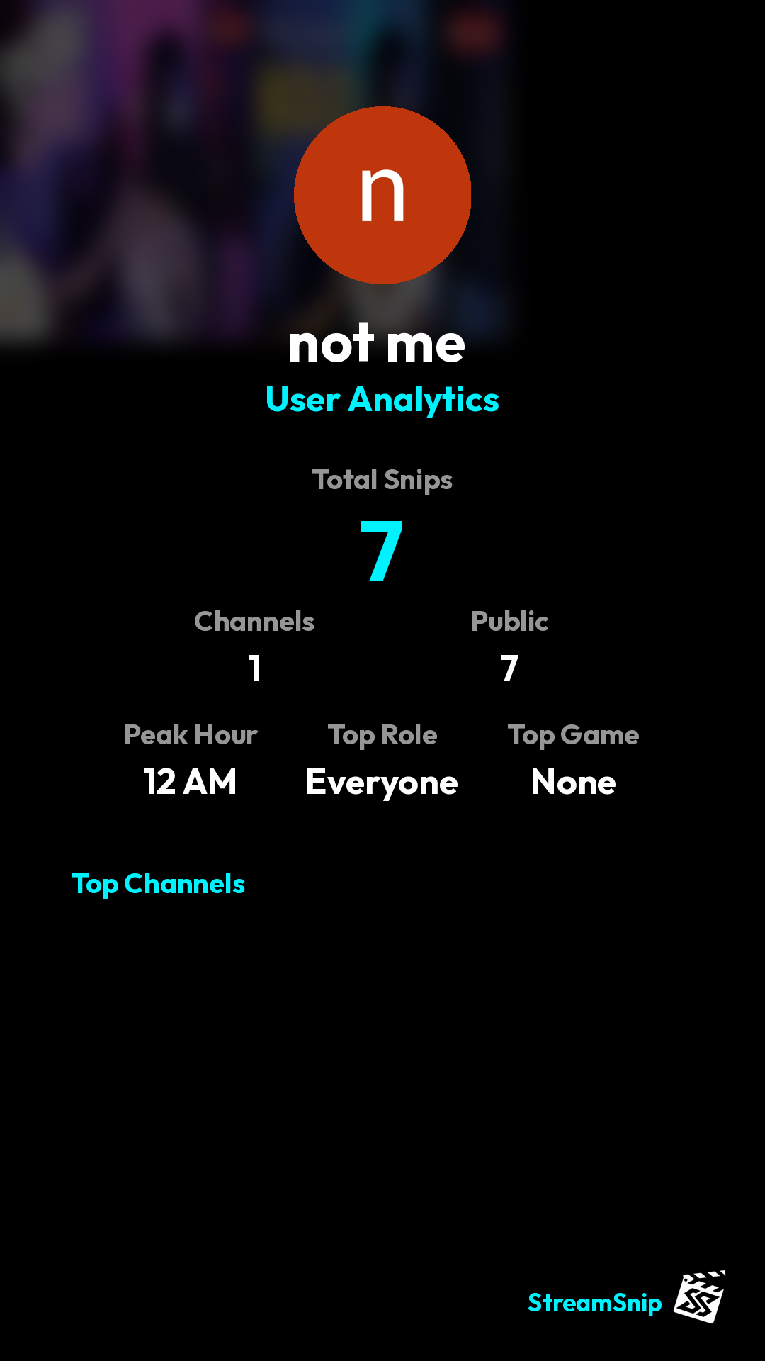 Stats Share Card