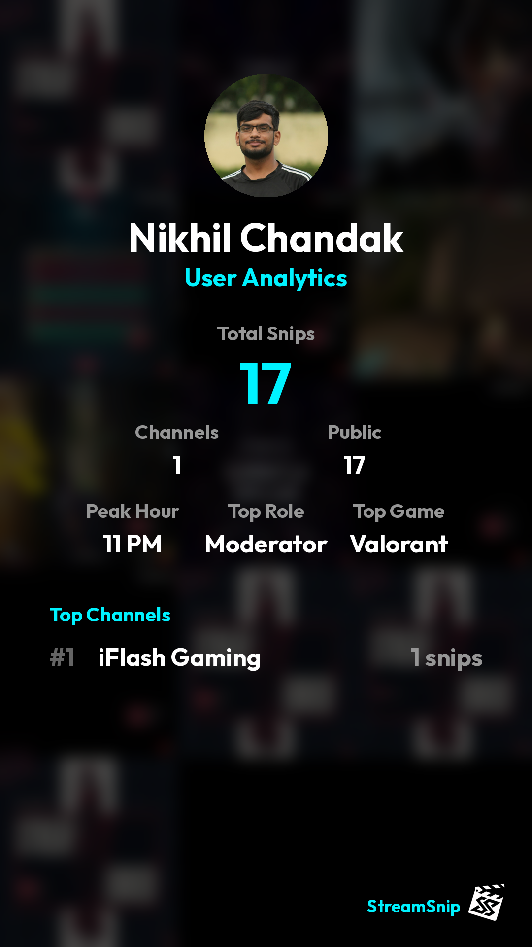 Stats Share Card
