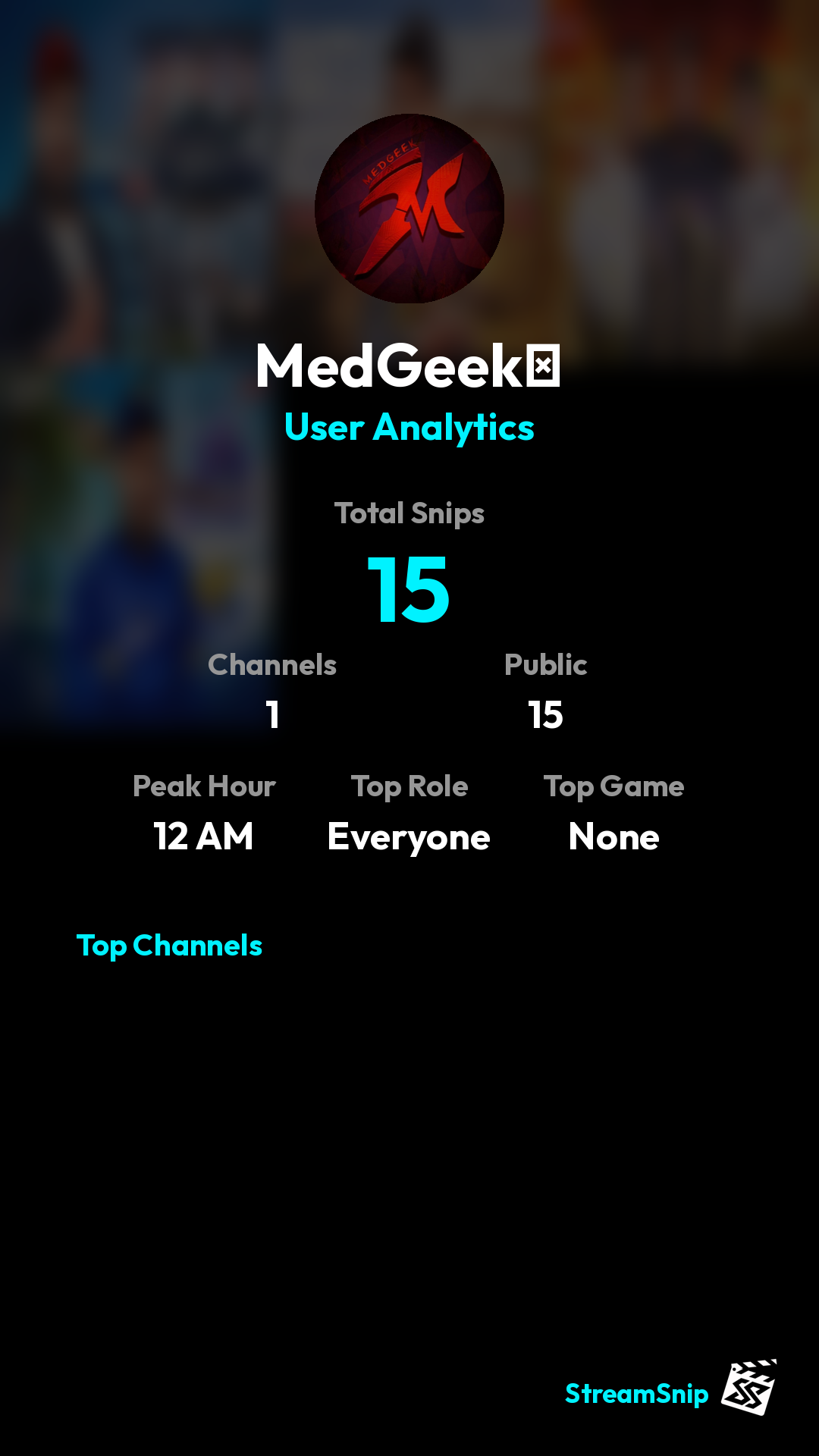 Stats Share Card