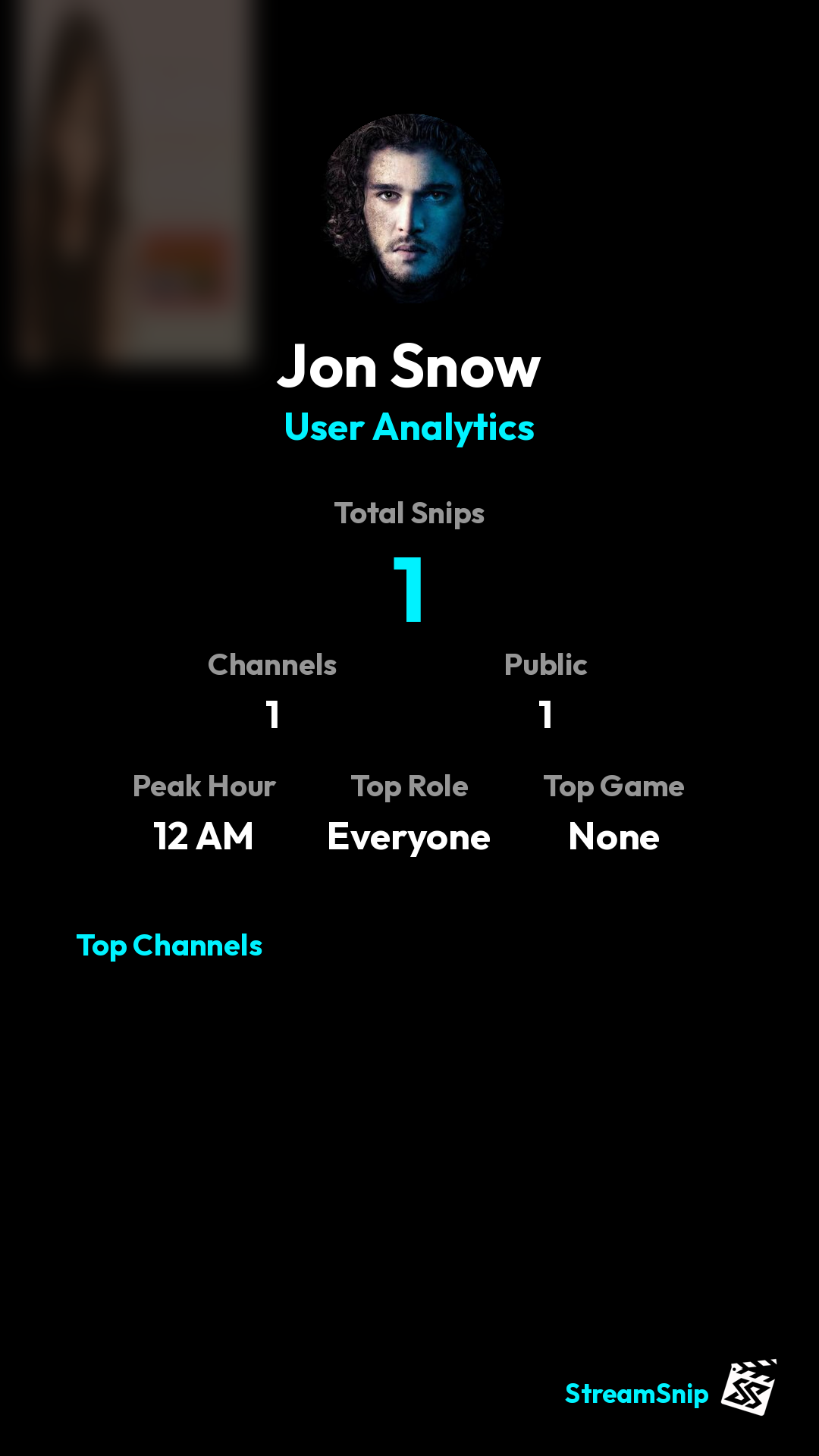 Stats Share Card