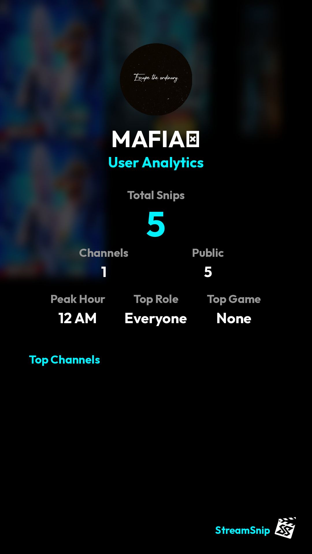 Stats Share Card