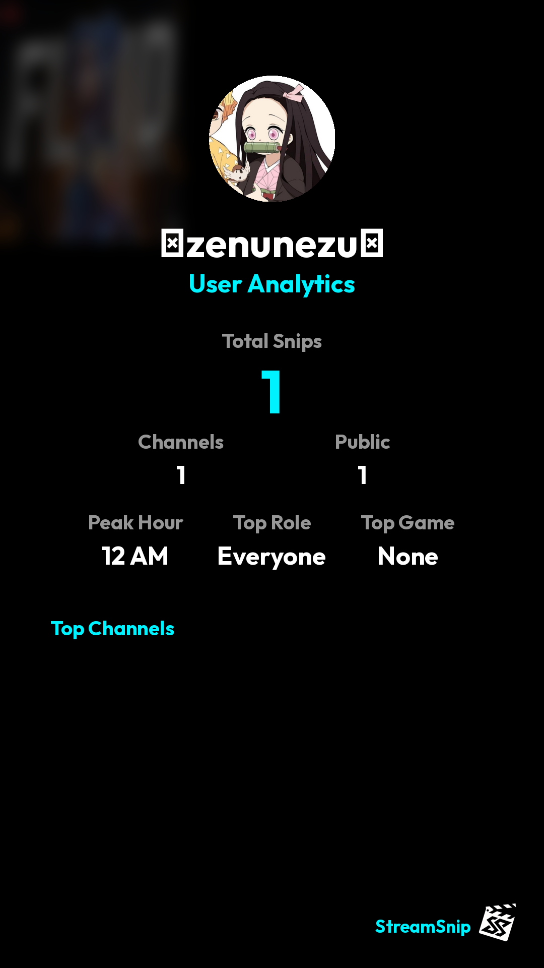 Stats Share Card