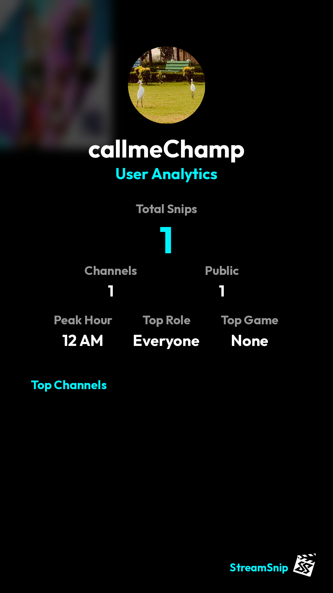 Stats Share Card